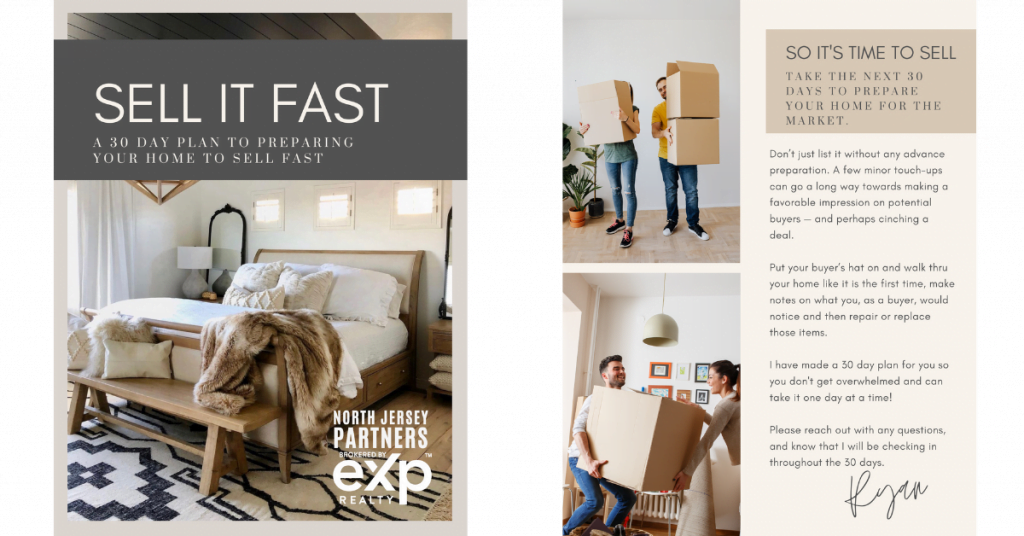 Sell it Fast - Learn our 30 day process to prepare your home for sale