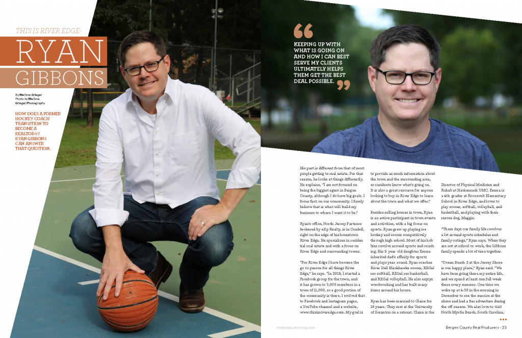 Ryan Gibbons in Real Producers magazine www.thisisriveredge.com