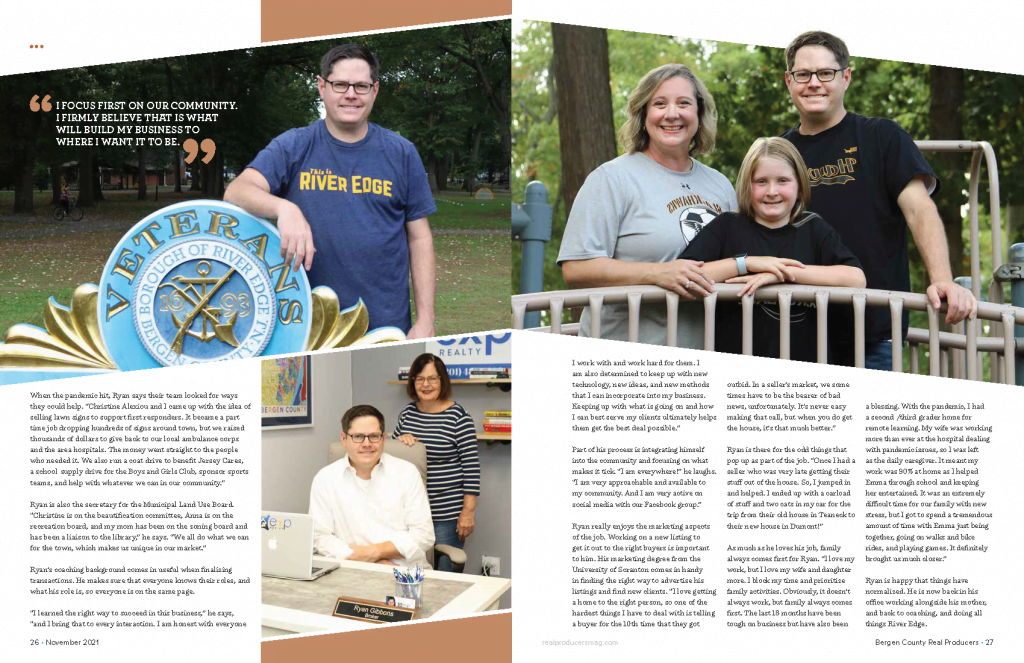Ryan Gibbons in Real Producers magazine www.thisisriveredge.com