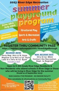 Summer PlaygroundProgram2023 | ThisIsRiverEdge.com