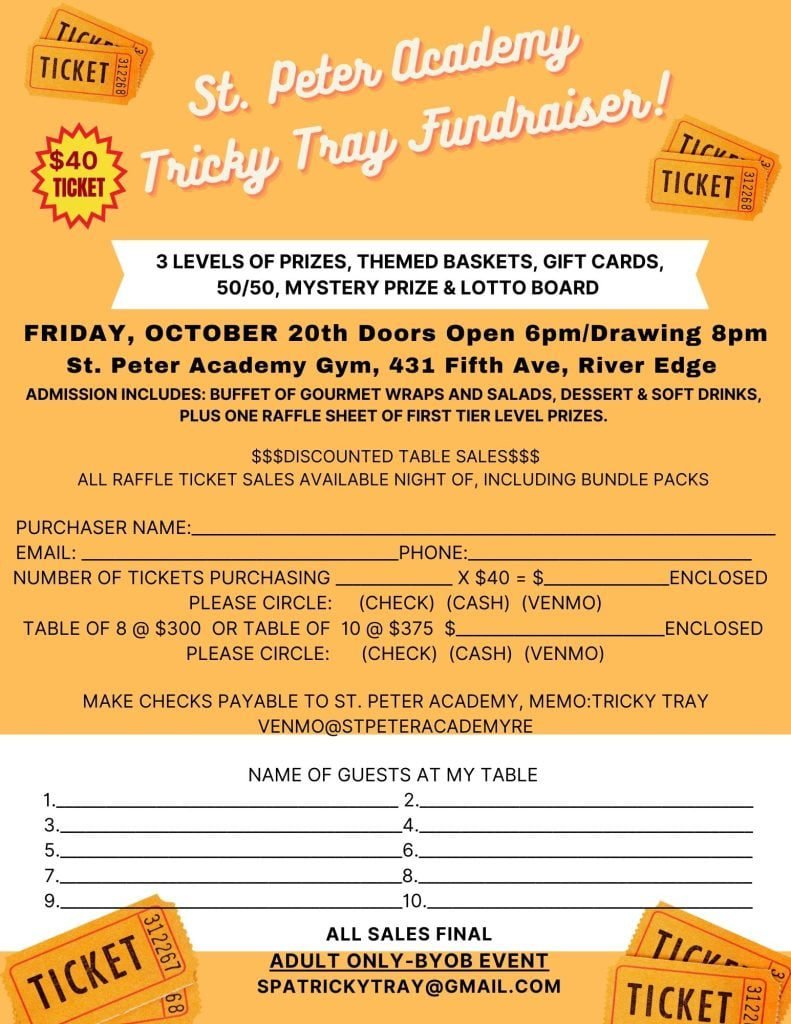 St Peter Academy Tricky Tray